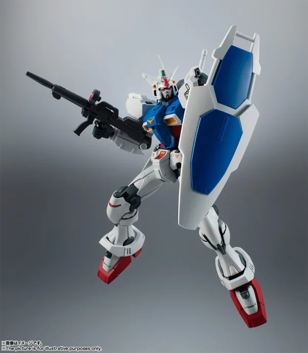 TAMASHII NATIONS RX-78GP01 GUNDAM GP01 Ver. A.N.I.M.E. "Mobile Suit Gundam", Bandai Robot Spirits - Mobile Suit Gundam