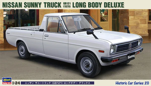 Hasegawa [HC20] 1:24 NISSAN SUNNY TRUCK (GB121) LONG BODY DELUXE - Scale Kits