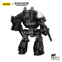 Raven Guard Contemptor Dreadnought with Gravis autocannon and Chainfist 7