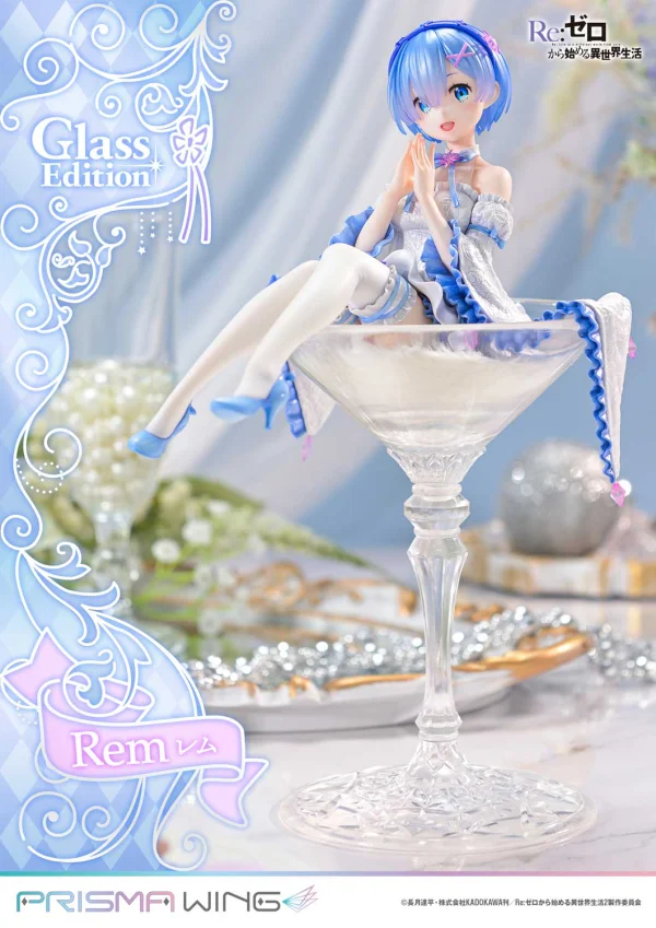 PRISMA WING  Re:ZERO -Starting Life in Another World-  Rem Glass Edition  1/7 Scale Pre-Painted Figure		