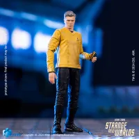 HIYA TOYS Exquisite Mini Series 4 inch STAR TREK STRANGE NEW WORLDS Pike - Star Trek - photo 8