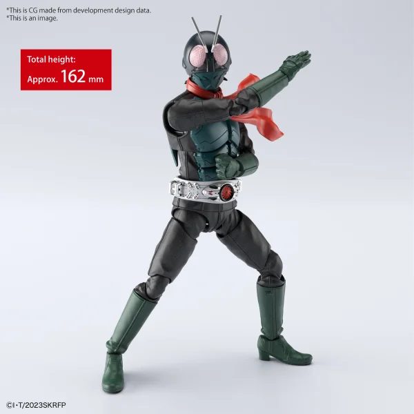BANDAI HOBBY Figure-rise Standard MASKED RIDER (SHIN MASKED RIDER) - Kamen Rider: Masked Rider
