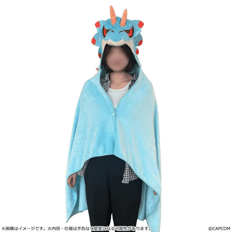 CAPCOM MONSTER HUNTER CHIBI STYLE Fluffy Poncho: Lagiacrus - Monster Hunter