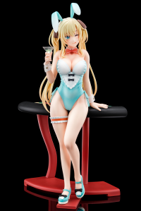 Regina Mercedes wearing 秘色(HISHOKU) bunny costume with Nip Slip Gimmick System 2