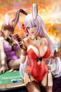 Hakoiri-musume Riselia Ray Crystalia wearing crimson bunny costume with Nip Slip Gimmick System - The Demon Sword Master of Excalibur Academy - photo 19