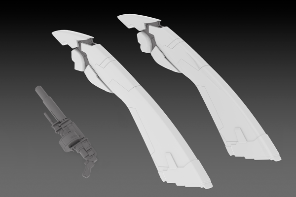 X-4+ (PD-802) Armored Infantry Weapon Set 1 [Angel Wing & M51 Grenade]