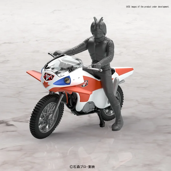 BANDAI HOBBY Mecha Collection - Kamen Rider - New Cyclone - Kamen Rider: Masked Rider