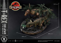 Legacy Museum Collection The Lost World: Jurassic Park (Film) T-Rex Cliff Attack 1/15 scale Bonus Version 33