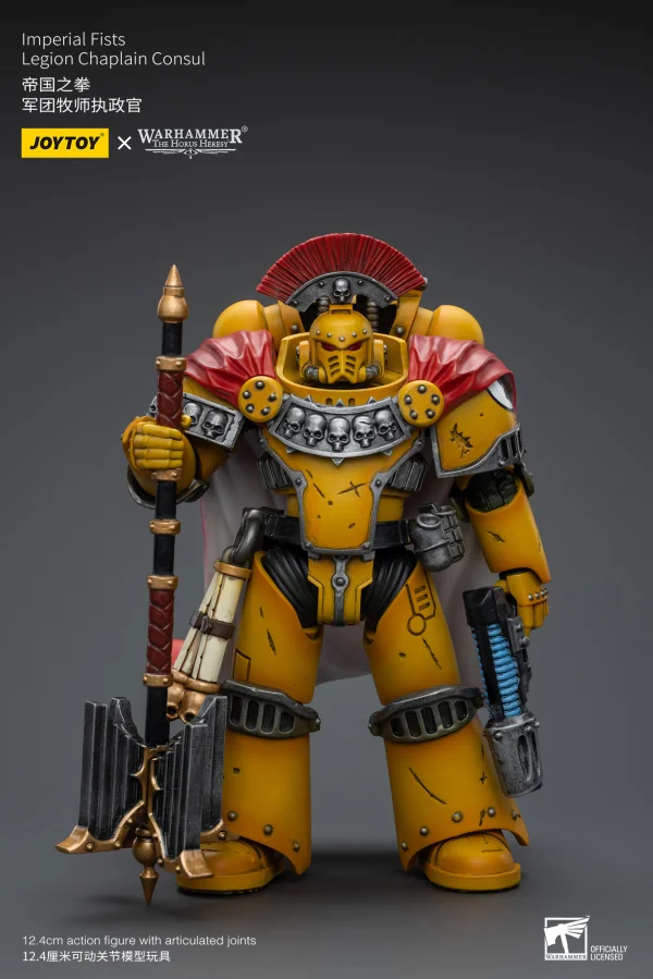 JOYTOY Imperial Fists Legion Chaplain Consul - Warhammer 40K