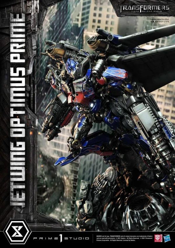 Prime 1 Studio Museum Masterline Transformers: Dark of the Moon (Film) Jetwing Optimus Prime Bonus Version - Transformers