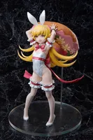 A.DIMENSION Monogatari Series Shinobu Oshino White Bunny Ver. 1/4 Complete Figure - Monogatari Series - photo 7
