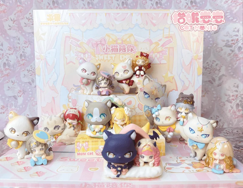 Shenzhen Mabell Animation Development Cat Nizizi-Kitten with you (Set of 6 figures) - Blind Boxes