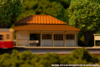 1/150 Scale Paper kit Station(Kominato Railway) 9