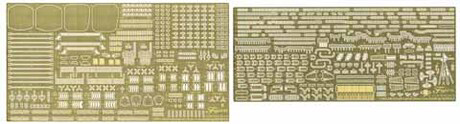 [TOKU-42 EX-101] 1/700 Photo-Etched Parts for IJN Aircraft Carrier Unryu Class (w/Ship Name Plate)