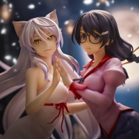 "Nekomonogatari" Tsubasa Hanekawa Set of 2 Complete Figure 4