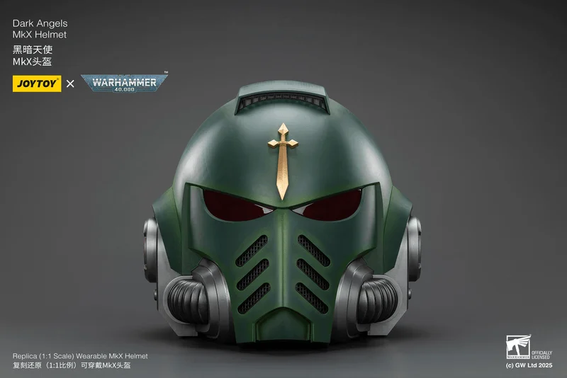 JOYTOY Dark Angels MkX Helmet - Warhammer 40K