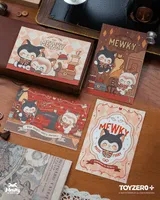 TOYZEROPLUS Moffy's - Mewky Vertical Postcard (Black Cat, Siamese Cat) - Mewky - photo 2