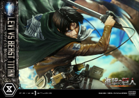 Ultimate Premium Masterline  TV animation Attack On Titan  Levi versus Beast Titan Bonus Version 7