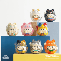 PP X MONSTER Sparkle Lucky Kitten Daruma Blind Box 33