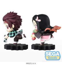 mOH!ment Anime "Demon Slayer: Kimetsu no Yaiba" Mini Figure Vol.1 (EX) [Pack of 2: 1 Tanjiro, 1 Nezuko] 3
