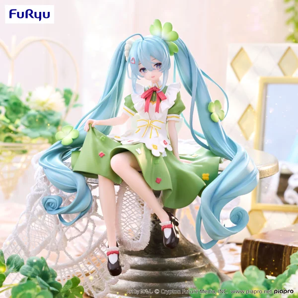 FuRyu Hatsune Miku　Noodle Stopper Figure -Flower Fairy Clover- - Hatsune Miku