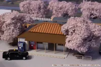 PLUM PMOA 1/150 Scale Paper kit Station(Kominato Railway) - Scale Kits - photo 4