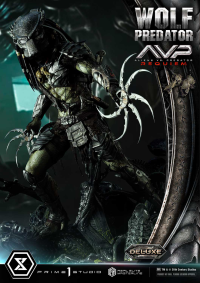 Real Elite Masterline Aliens vs. Predator: Requiem Wolf Predator DX Bonus Version 35