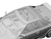 Hasegawa [HC51] 1:24 TOYOTA MR2 (AW11) EARLY VERSION G-Limited (Moon Roof) - Scale Kits - photo 33