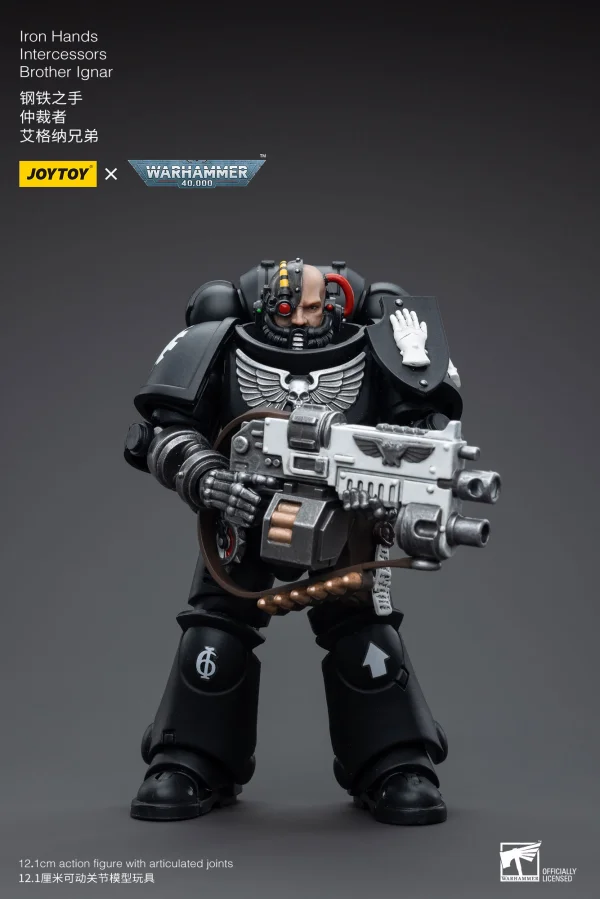 JOYTOY Iron Hands Intercessors Brother Ignar - Warhammer 40K