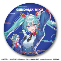 Gundam x Miku Memorial Can Badge Set "Gundam", Bandai Shokugan Can Badge 5