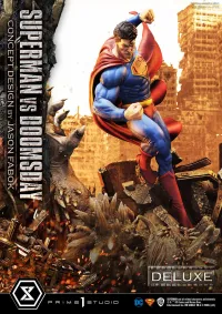 Prime 1 Studio Ultimate Museum Masterline Superman (Comics) Superman VS Doomsday (Concept By Jason Fabok) Deluxe Version - DC Comics - photo 84