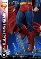 Prime 1 Studio Real Elite Masterline Superman (2025 Film) Superman with Krypto 			 - DC Comics - photo 30