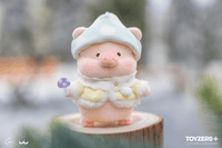 LuLu the Piggy Winter Series - Mushroom Elf Lu Plush Keychain 6