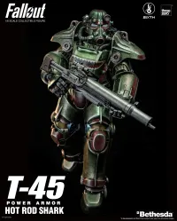 threezero 1/6 T-45 Hot Rod Shark Power Armor - Video Games - photo 6