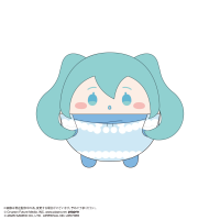 MIKU×SANRIO FUWA KORORIN Ｍsize3 E 1