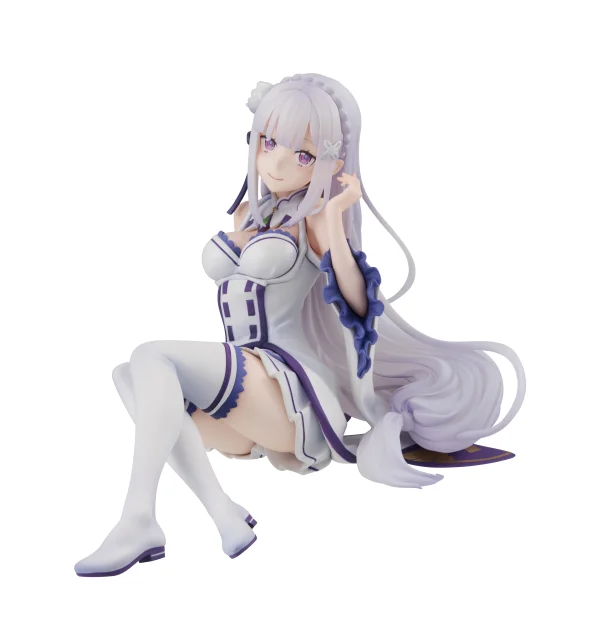 MegaHouse Melty Princess Re：Life in a different world from zero Palm Size Emilia - Re:ZERO -Starting Life in Another World-
