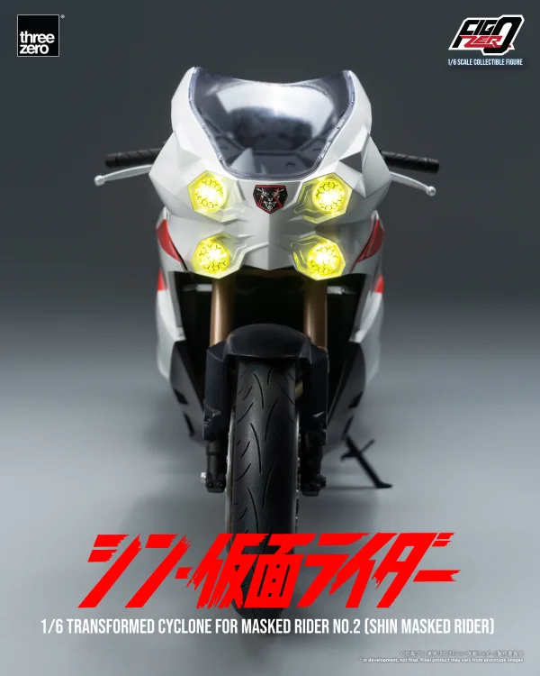 threezero FigZero 1/6 Transformed Cyclone for Masked Rider No.2 (SHIN MASKED RIDER) - Kamen Rider: Masked Rider