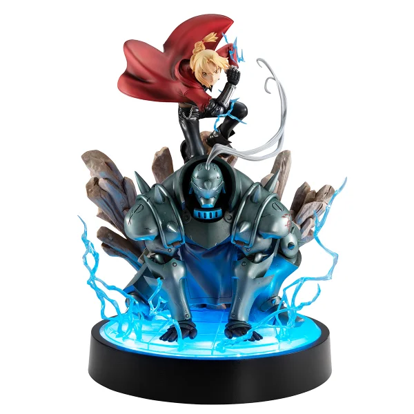 MegaHouse Precious G.E.M. series Fullmetal Alchemist Edward & Alphonse Elric Brother set 【15th Anniversary repeat】 - Fullmetal Alchemist: Brotherhood