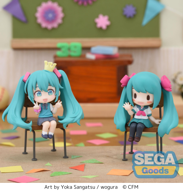 "Hatsune Miku" Series Perching Mini Figure "Hatsune Miku 16th Anniversary" (EX) (Carton Order Only)