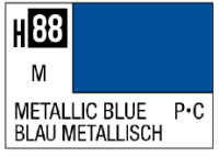 AQUEOUS HOBBY COLOR - H88 METALLIC GLOSS METALLIC BLUE (PRIMARY) 1
