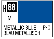 GSI Creos AQUEOUS HOBBY COLOR - H88 METALLIC GLOSS METALLIC BLUE (PRIMARY)