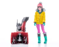 Max Factory PLAMAX MF-62: minimum factory Minori with Honda Small Snow Plow HSS1170n (JX) - Character Kits - photo 7