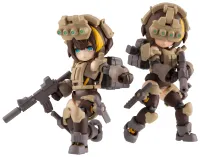 MegaHouse Desk Top Army N-212d Titania Delta (Ver. Scout equipped desert combat spec) - Chibi Figures - photo 3