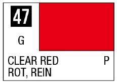 Mr. Color 47 - Clear Red (Gloss/Primary)