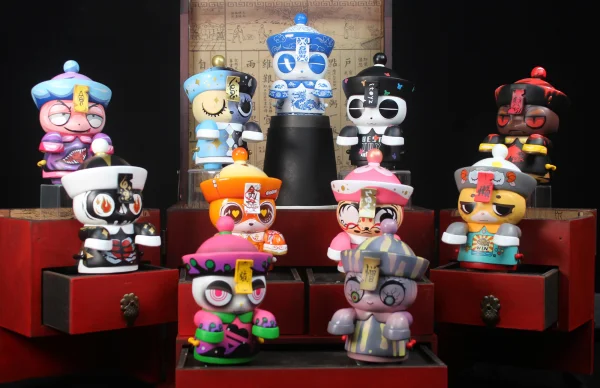 Shenzhen Mabell Animation Development imperial edict! Kyonsichanzu (Set of 10 Figures) - Blind Boxes