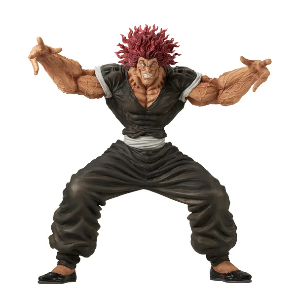 BANDAI Yujiro Hanma (The World Can Be Changed With One Fist) "Baki", Bandai Spirits Masterlise Ichibansho Figure - Baki