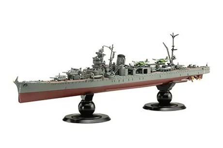 Fujimi [KG-46] 1/700 IJN Light Cruiser Sakawa Full Hull Model - Scale Kits