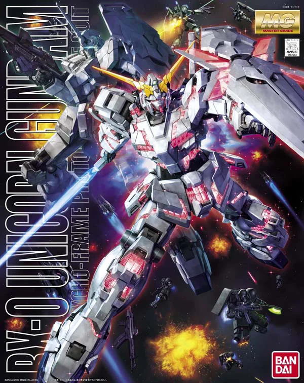 BANDAI HOBBY MG Unicorn Gundam (Special Edition) - Mobile Suit Gundam Unicorn / Narrative