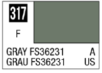 Mr. Color 317 - Gray FS36231 (Semi-Gloss/Aircraft) 1