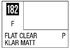 Mr. Color 182 - Flat Clear (Flat/Primary)